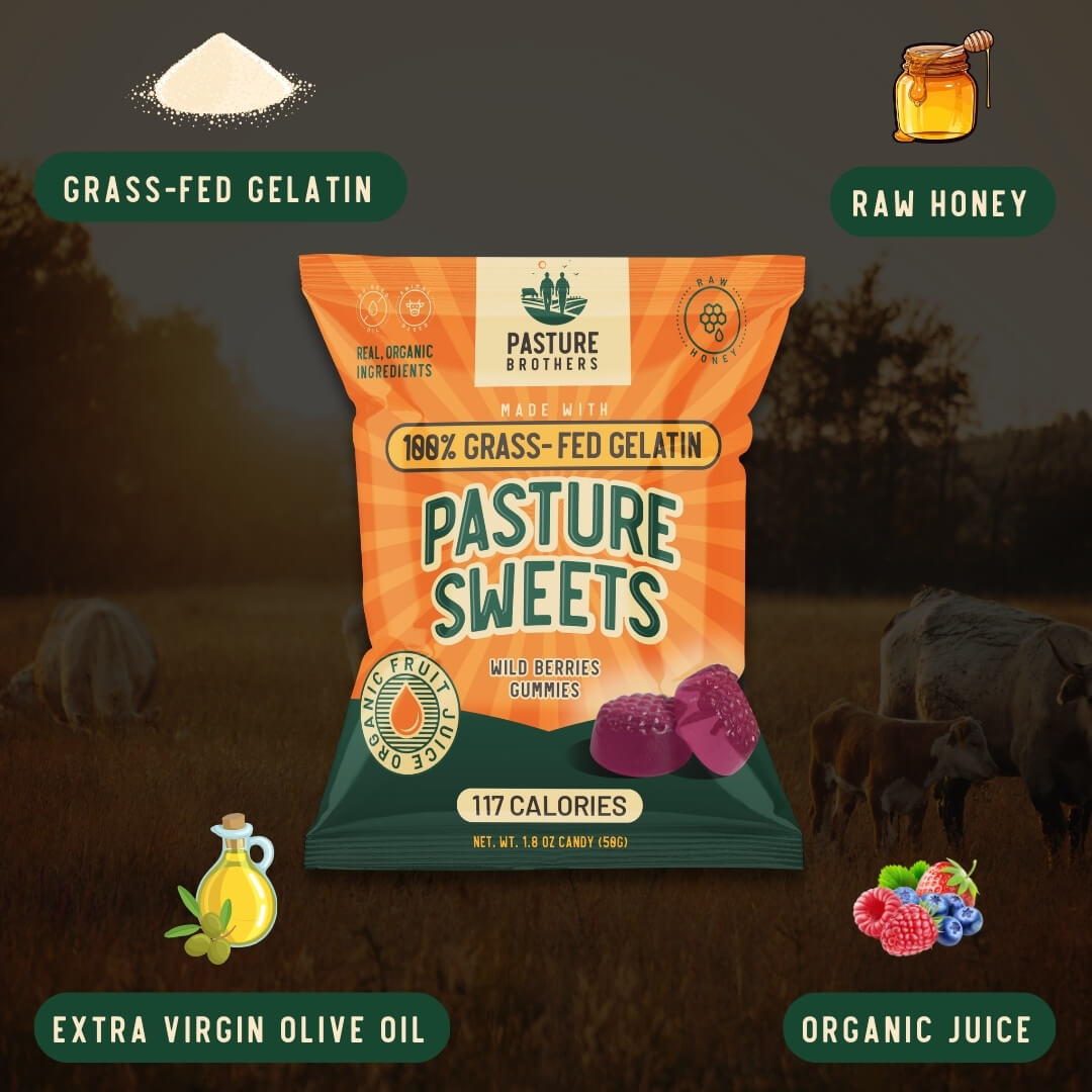 Pasture Sweets - 100% Grass-Fed Gelatin Gummies